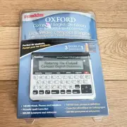 OXFORD Compact English Dictionary Electronic Thesaurus Spell Correction NEW
