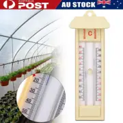 Greenhouse Max-Min Press Thermometer Home Temperature Monitor Tool -50 to 40℃
