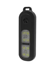 Rechargable Personal Safety Alarm for Women Night Running Runners Strobe Lights 3 Color Flashing Gift TypeC Power COL Black