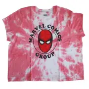 Mad Engine Marvel Comic Group Spider-Man Women's Plus Tie-Dye T-Shirt - NWT