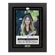 Graduation™ 5" x 7" Black 2025 Frame by Studio Décor®