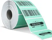 Hotlabel 2.25 x 1.25 Direct Thermal Labels for Barcode Shipping - BPA&BPS Free Green Stickers for Postage Printer - 1 Roll, 800 Labels