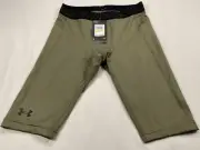 ✅New ✅Under Armour Heat Gear 2.0 Compression Shorts ✅ Green ✅Men’s ✅ M