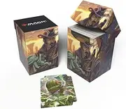 Ultra Pro - Outlaws of Thunder Junction 100+ Deck Box® Ft. Yuma for Magic: The Gathering, TCG collectible gaming accessory protective card deck holder