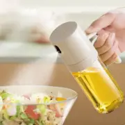 Oil Spray Bottle 250ml High Borosilicate Glass Cooking Oil Dispensers Olive Oil