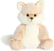 Aurora - Medium Brown Sweet & Softer - 11.5" Fancy Fox - Snuggly Stuffed Animal