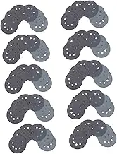 Gatuida 60 Pieces Polishing Sandpaper Pad Sandpaper for Dry/wet Use Polishing Plate for Wood Metal Walls