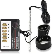 Urethral Sound Catheter SM Electric Shock Plug Training Set Soft Thrusting Toys Penis Cock Urethra Dilator Urinary Prostate Masturbation Rod Insert Toys BDSM Sex Toys for Men