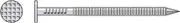 Simpson Strong-Tie Simpson Strong-Tie Siding Nail, 7D X 2-1/4 in, 0.095 in Shank, 304 Stainless Steel, S7SND5
