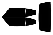 Precut Ceramic Car Window Tint Film Kit For Chevrolet Chevelle Coupe 1968-1972