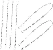 DOITOOL Elegant Iron Tag Chain Set Versatile Hanging Chain for Jewelry Making Decorative Baskets and Wall Decor