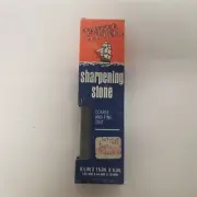 Vintage Norton Yankee Clipper Sharpening Stone APB-6, Coarse & Fine Grit, NOS
