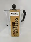 Today by Primula Aluminum Expresso Coffee Maker Brews of to 6 Shots of Expresso