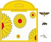 Moth Traps for House Pantry,Glue Traps Pheromone Attractant | Flower Design Safe Closet Gnat Protection Attract Prevent and Eliminate Gnat