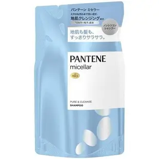 潘婷 MICELLAR Pure & Cleanse 洗髮精補充裝 350ml [洗髮精] 日本直郵日本直送