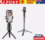 Auto Tracking 360 Degree Rotation Gimbal Stabilizer With Fill Light&Selfie Stick
