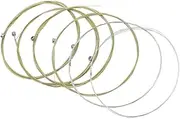 QUMIIRITY 6pcs Replacement Guitar Strings for Acoustic and Classical Guitars Durable and Craftsmanship and Strong Sound Quality