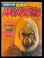 1975 MONSTERS 2001: A SPACE ODYSSEY DOC SAVAGE FRANKENSTEIN RODAN MAG. JD CB3