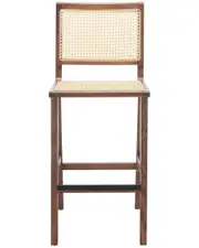Safavieh Couture Hattie French Cane Barstool NoSize Brown