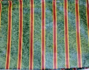Longaberger 1998 Christmas Glad Tidings Basket SU Liner-Imperial Stripe-NEW!