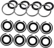 12 Sets Impact Wrench Socket Retainer Rings Durable Friction Rings for Drive Socket Heavy Duty and Construction Fit for Efficient Work