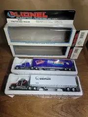 Lionel Santa Fe And Wisk Tractor And Trailers