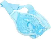 Beavorty Ice Eye Cover for Sleep Weighted Eye Mask Gel Cold Compress Mask and Headache Relief