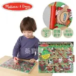 【ONEMORE】美國代購 正品 美國瑪莉莎 MELISSA＆DOUG 動物迷宮農場 不掉掉球 數字磁性迷宮 益智教學 早教玩具