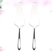 2 Pcs Barbecue Grilling Spatula Cake Slicer Cookware Set Pie Server Fried