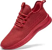 [FUJEAK] Women Runing Shoes Walking Trainers Tennis Gym Work Fitness Sport Casual Daily Outdoor Cycling Jogging Hiking Flat Athletic Lace-Up Mesh Shoes Fashion Sneakers