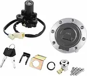 IGNITION LOCK GAS CAP LOCK SEAT LOCK SET FOR YZF R1 R6 R6S FZ6 FJR1300