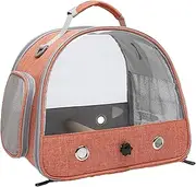 Bird Travel Carrier with Persian Fish Cage Backpack Parrot Travel Bag in Cage Fold for Parrots, Parrots, Birds