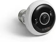 Technaxx Easy IP-Cam FullHD TX-58, FullHD Indoor Security Camera for a lamp Base E27