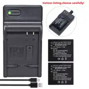 CGA-S005 Battery or charger for Panasonic Lumix DMC-FX10 FX10GK FX12 FX50 FX150