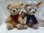 TDS Steiff Little Duffy Shellie May stuffed animal set