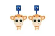 2PK Little Tikes Musical Minis Baby 6m+ Toy for Car Seat Stroller Mac the Monkey