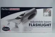 Adjustable Beam Flashlight-LED lights 9 Super Bright Lights NIB