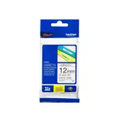 Brother TZE-231 Laminated Labelling Tape 12mm (Black On White Cassette)