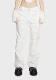 [BY DYLN] Fargo Cargo Jeans