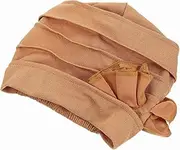 [Holibanna] Women's Pile Cap Hoodie Flower Beanie Halloween Head Coverings for Women Chemo Headwear Bonnet Bandanas for Women Hat Wraps for Women Woman Scarves Ladies Chic Pink