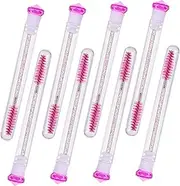 AUTSUPPL Kit 8pcs Eyebrow Brush Tube Eyelash Applicator for Mascara Applicati