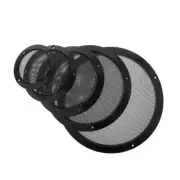 2PCS Protective Speaker Cover Steel Mesh Grills Decorative Circle DIY Accessory