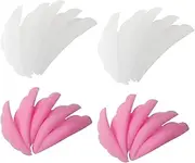 NOLITOY Eyelash Perming Pads Set 4 Bags of Silicone Gaskets Lash Perming Curler Lash Extension Gasket for Women
