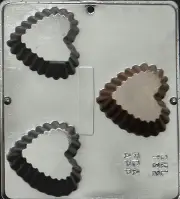 Dessert Shell 2 1/2"x1" Deep Chocolate Candy Mold Candy Making 132 NEW