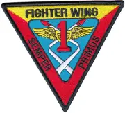 FIGHTER WING ONE SEMPER PRIMUS PATCH