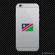 Namibian Flag Cell Phone Sticker Mobile Namibia NAM NA
