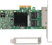 Network Card, for Intel I350-T4 4-Port PCI-E Gigabit LAN Network Card 10/100/1000Mbps for Computer,Gigabit Network Card Adapter Support ISCSI, PXE Diskless Boot,VLan