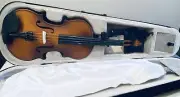 MENDINI BY CECILIO VIOLIN FOR ADULTS & KIDS- 4/4 MV300 SATIN ANTIQUE FINISH