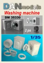 Washing machine 2 kits. 3d printed kit Scale 1/35 Dan Models 35330