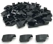 Lego 50 New Black Wedges 2 x 1 x 2/3 Right Pieces